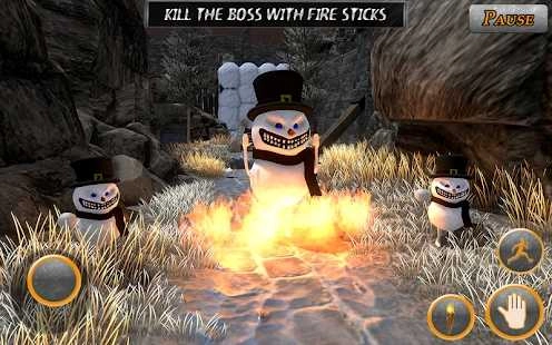 可怕的雪人尖叫镇Scary Snowman Scream Town图1