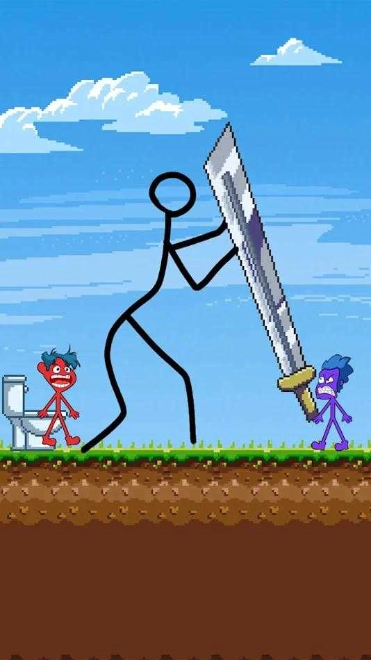 火柴人画巨魔拼图(Stickman Draw)图3