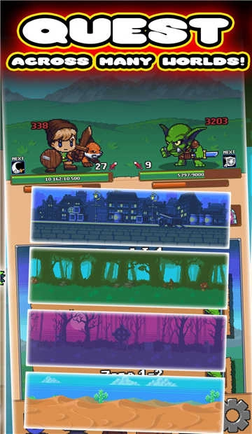 空闲网格地下城(Idle Grindia: Dungeon Quest)截图2