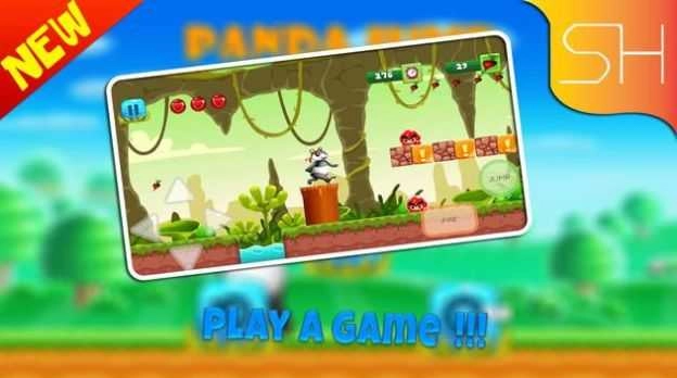 熊猫跳跃跑酷（panda jump run）图1