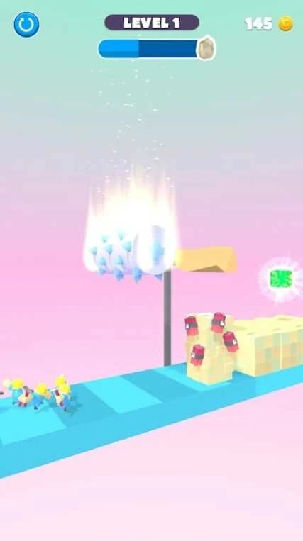 3D矿工冲刺(Miner Rush 3D)截图1