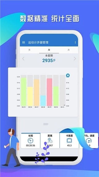 运动走路计步器图2