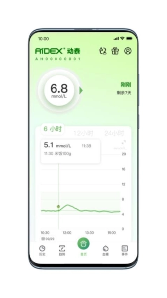 微泰动态血糖仪