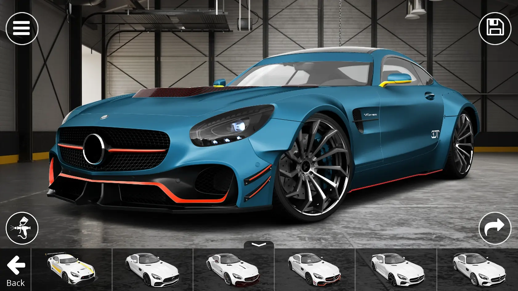 3D精致车模原版图1