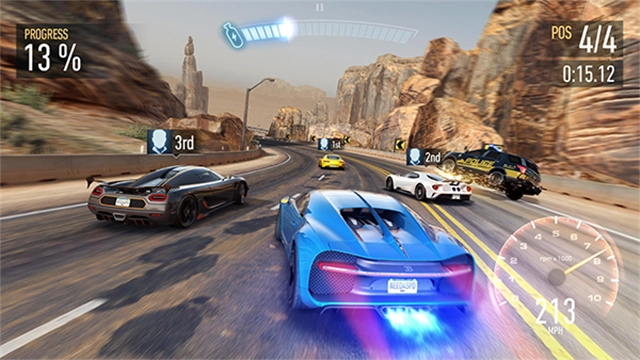 NFS无限制手游版图3