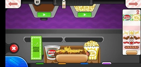 老爹热狗店英文版