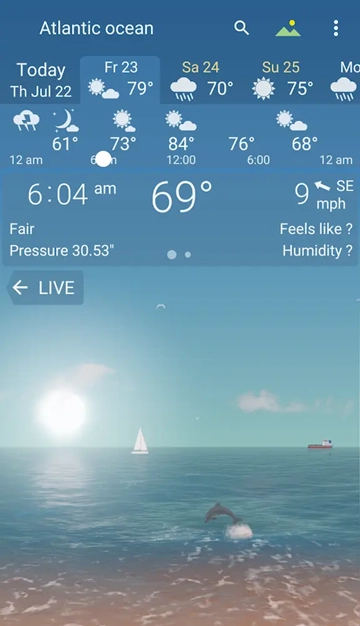 YoWindow实景天气高级图3