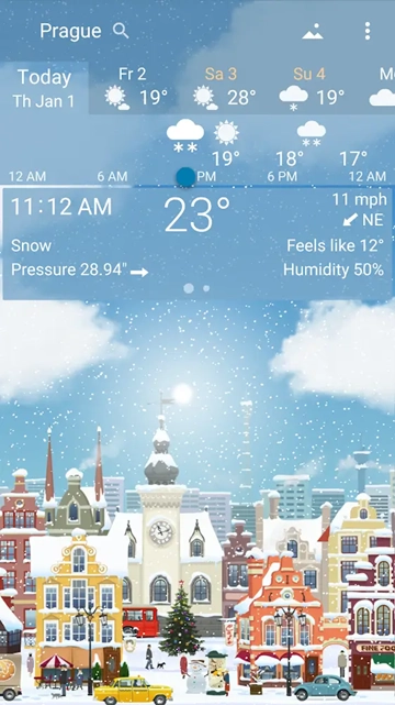 YoWindow实景天气高级图1