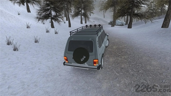 森林驾车游戏 Forest Roads. Niva4
