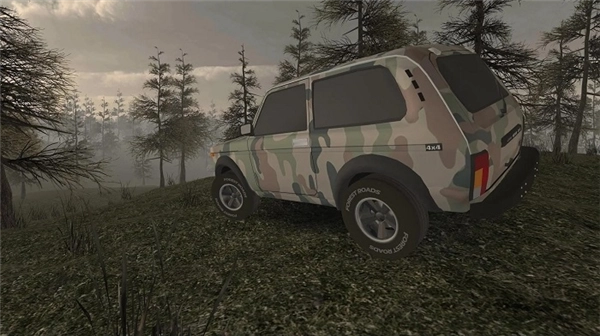 森林驾车游戏 Forest Roads. Niva3