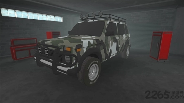 森林驾车游戏 Forest Roads. Niva2