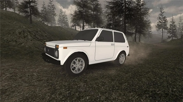 森林驾车游戏 Forest Roads. Niva1
