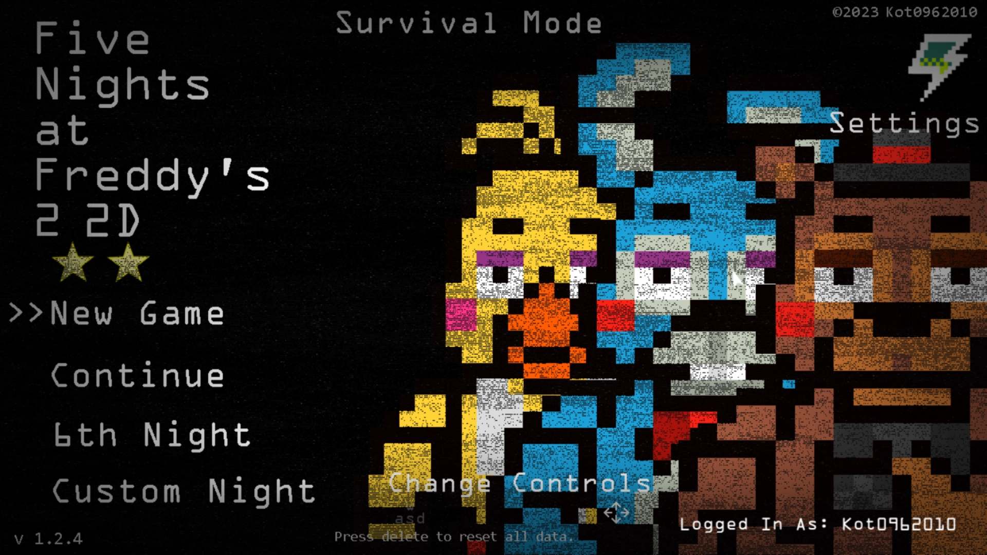 fnaf2d版图1