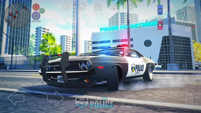 开放世界警察追逐模拟器