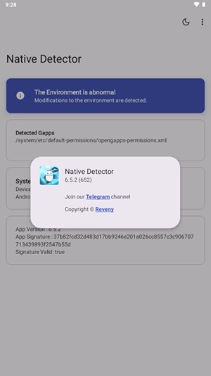 Native Detector 