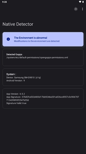 Native Detector 