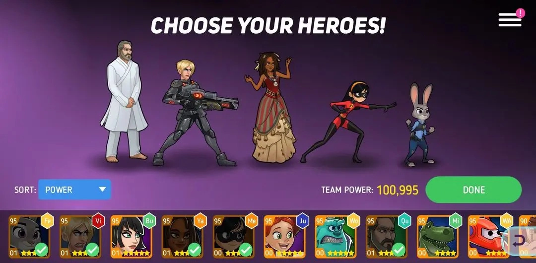 迪士尼英雄战斗模式安卓版