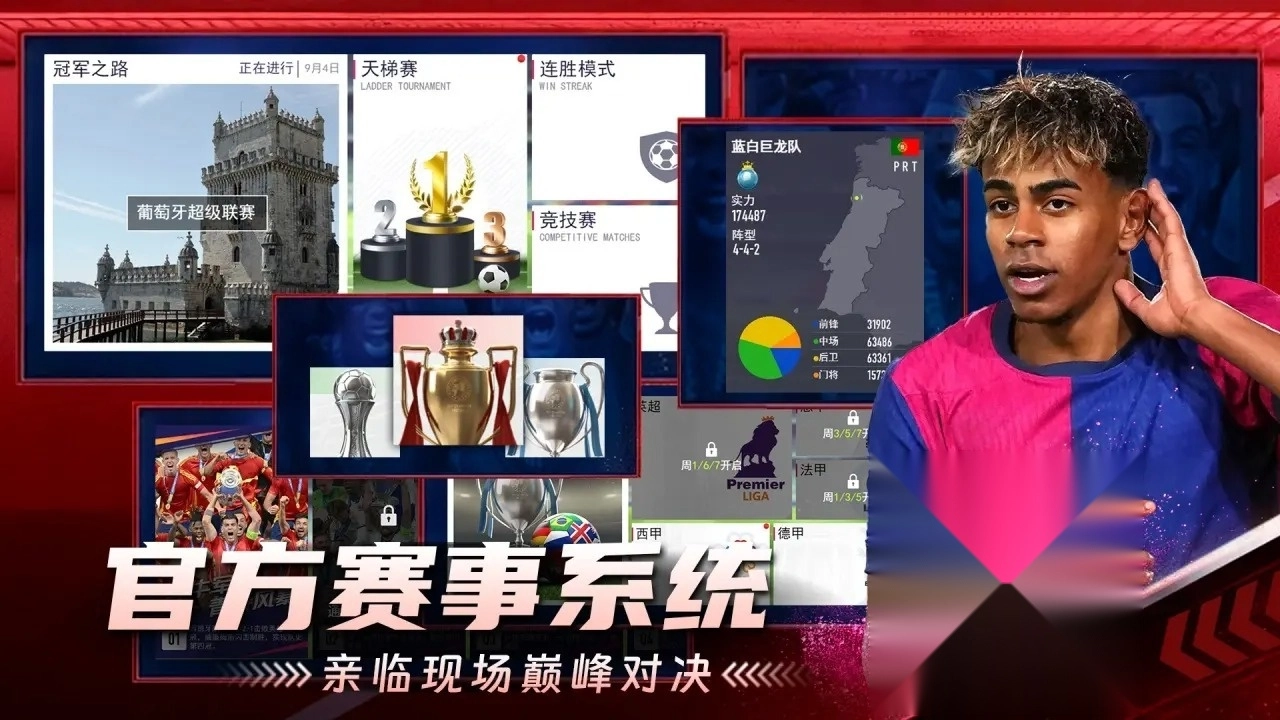 超迷足球-球员技能升级界面