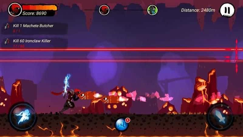 忍者跑杀Ninja Run Kill截图2