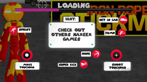 火柴人绳索钢铁侠最新版