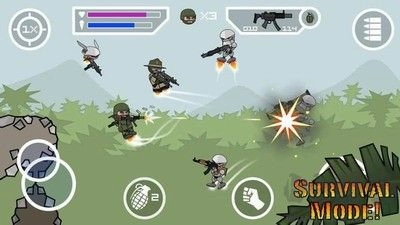 涂鸦军团2迷你民兵最新版图2