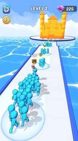 大炮发射小蓝人(3)