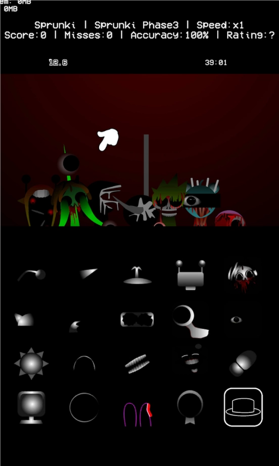 节奏盒子Sprunki恐怖合集(3)