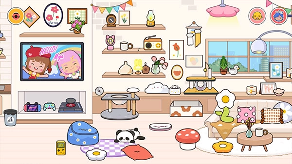 米加小镇世界公寓与电器店