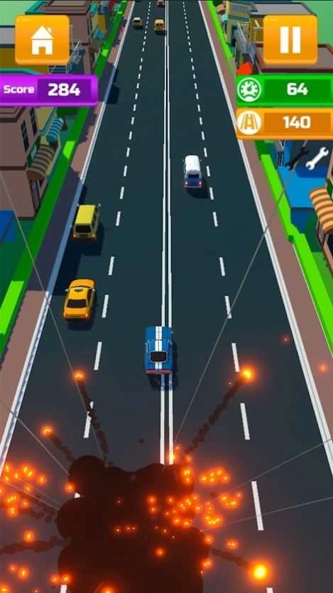 狂热赛车驾驶员(CrazyTrafficRacer)
