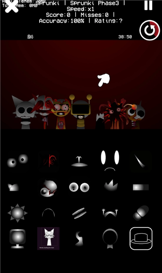 节奏盒子Sprunki恐怖合集(1)