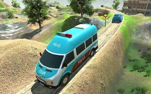 警车自由模拟驾驶(Police Van)-图1