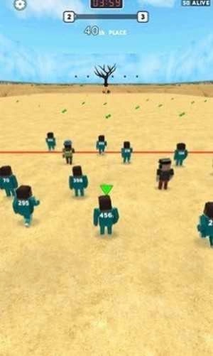 鱿鱼大乱斗RedLightGreenLightRedLightGreenLight游戏绿色版图2