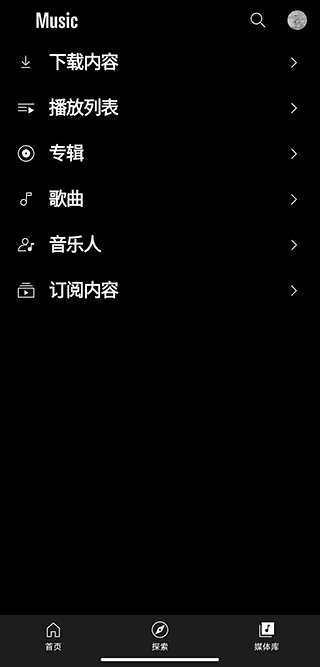 谷歌音乐播放器 图2