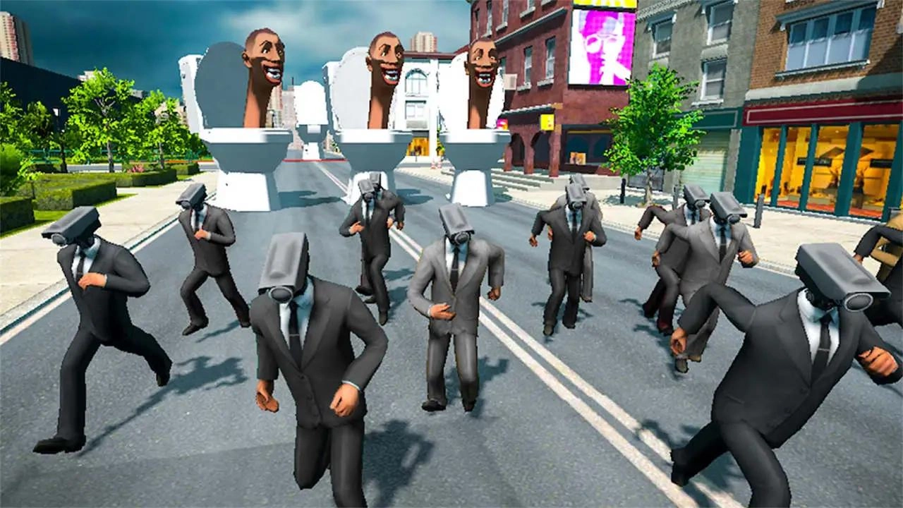 马桶人大乱斗游戏