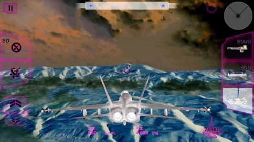 星际飞机雷霆版图1