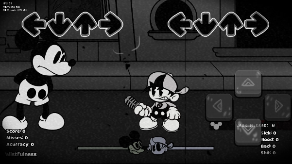 fnf周三不忠夜米老鼠最新版图3