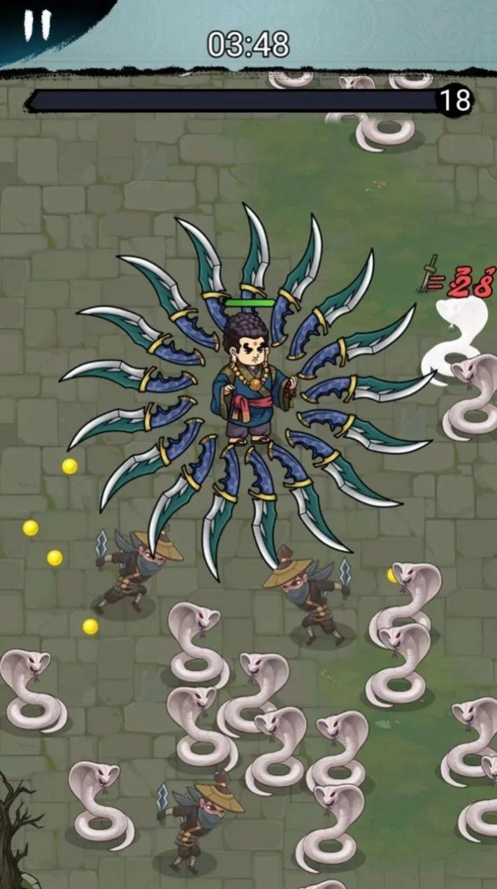 鸠摩智转刀小游戏图1