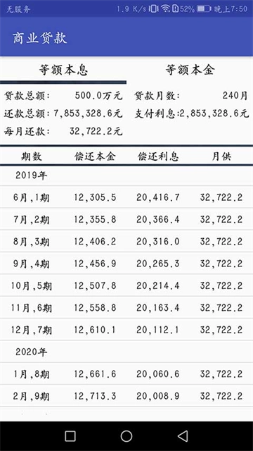 贷款计算器4