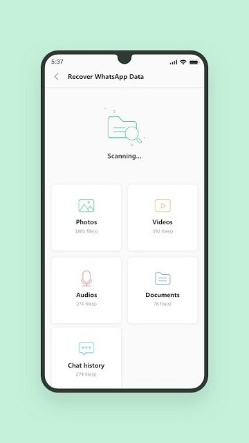 ultdata数据恢复工具安卓免费版图1