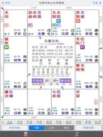 文墨天机解命盘(1)