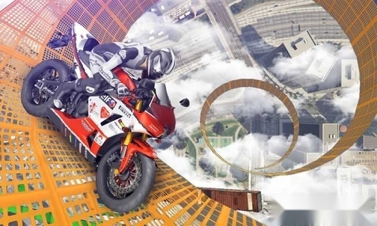 不可能的摩托车轨道安卓版