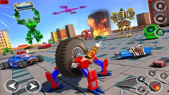 蜘蛛轮机器人游戏安卓版图3