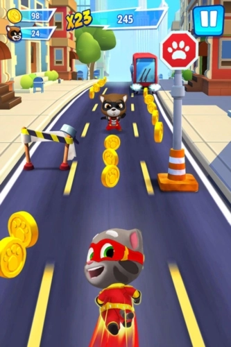 汤姆猫英雄跑酷正版图5