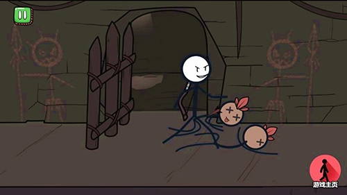 火柴人逃亡大冒險(xiǎn)去廣告版截圖1