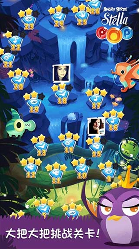 愤怒的小鸟泡泡大战图1