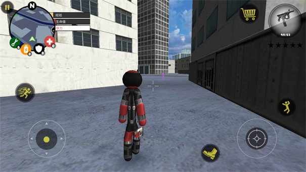 火柴人绳索英雄汉化版3