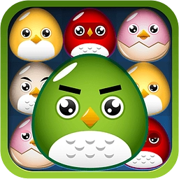 消除泡泡鸟游戏 