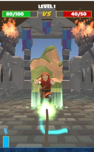 弓箭手魔法对决(3)