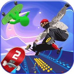 滑板跑酷少年版