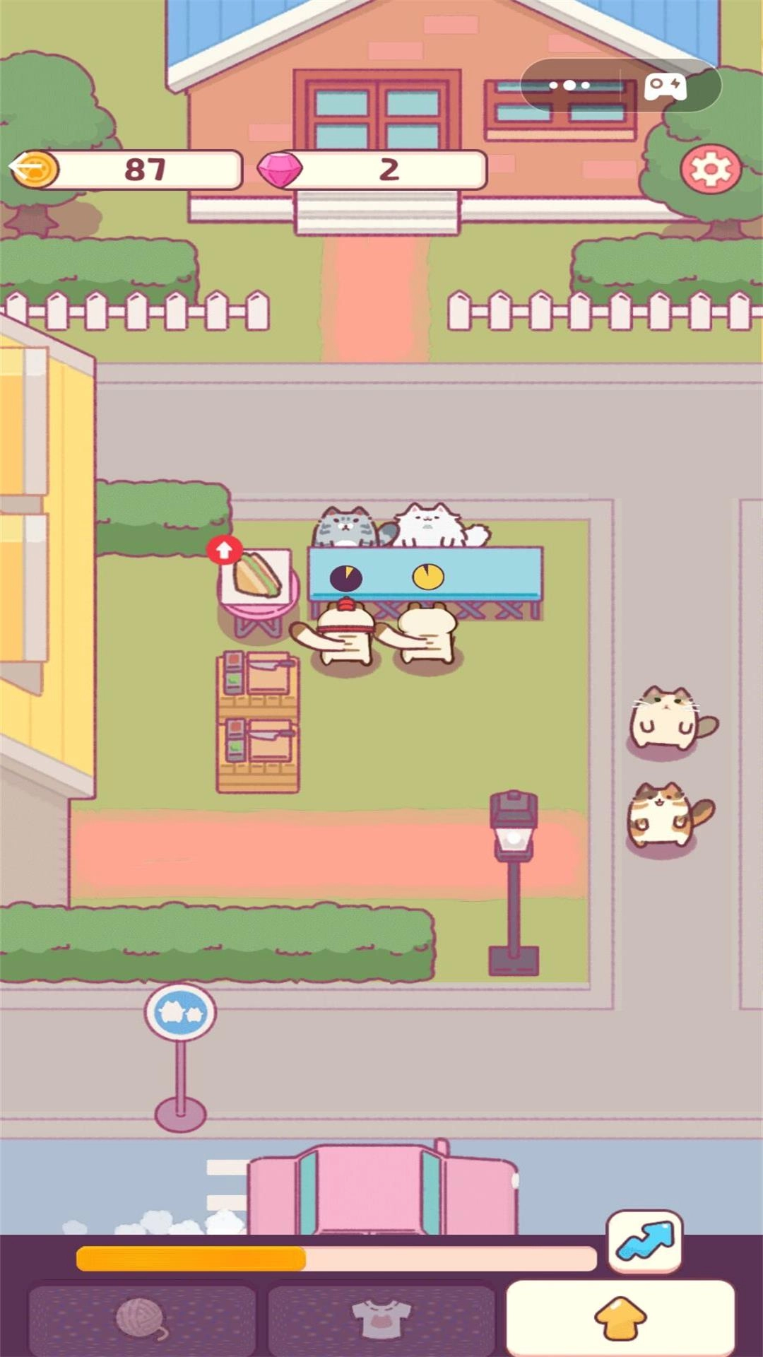 猫咪休闲餐厅最新版图2